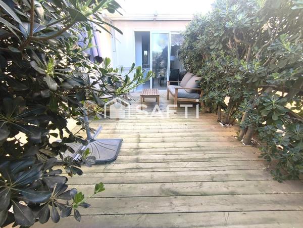 Studio avec terrasse - Proche mer - parking gratuit