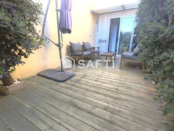 Studio avec terrasse - Proche mer - parking gratuit