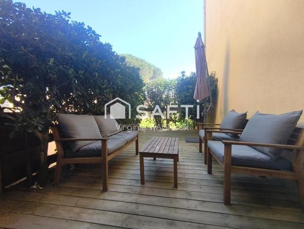 Studio avec terrasse - Proche mer - parking gratuit