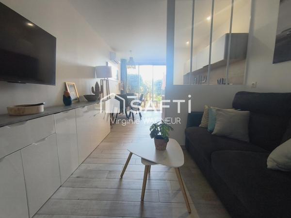 Studio avec terrasse - Proche mer - parking gratuit