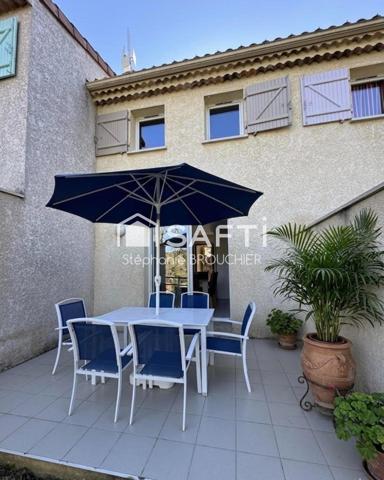 Maison dans copropriété avec piscine