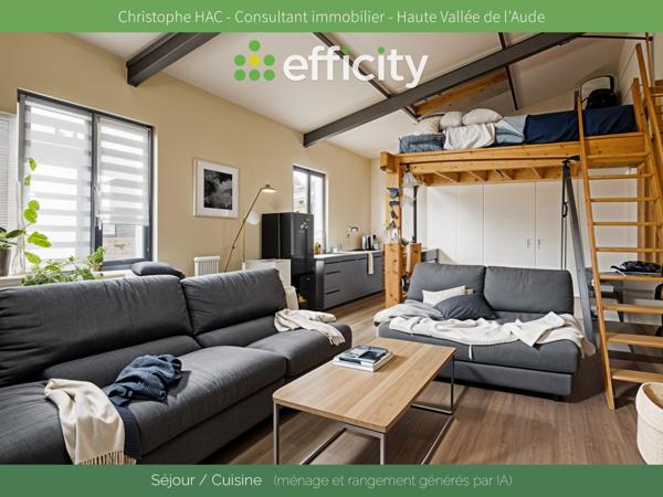 Maison 1 pièce - 33 m²