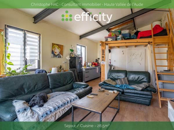 Maison 1 pièce - 33 m²