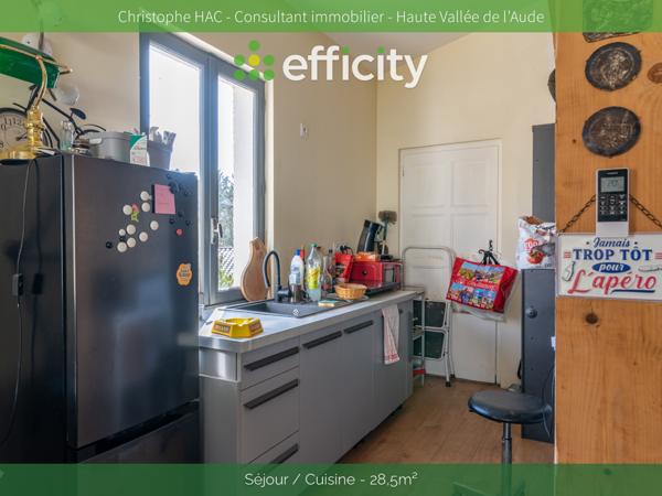 Maison 1 pièce - 33 m²