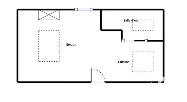Appartement à vendre 1 pièce 15 m² Gagny