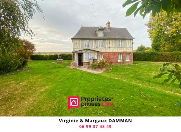 Maison type normande à rénover avec potentiel et charme de l'ancien