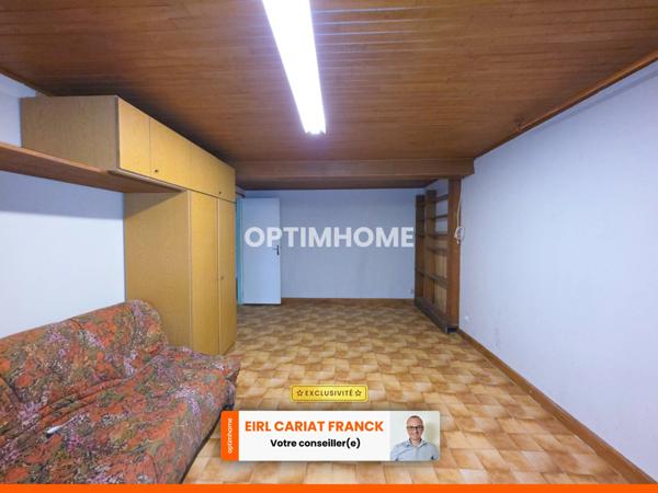 MAISON DE SEMI PLAIN-PIED de 95 M2, L’ENSEMBLE SUR 970 M² DE TERRAIN CLOS AVEC UN DÉPENDANCE :