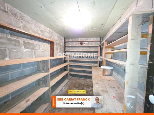 MAISON DE SEMI PLAIN-PIED de 95 M2, L’ENSEMBLE SUR 970 M² DE TERRAIN CLOS AVEC UN DÉPENDANCE :