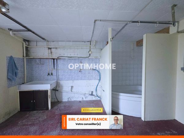 MAISON DE SEMI PLAIN-PIED de 95 M2, L’ENSEMBLE SUR 970 M² DE TERRAIN CLOS AVEC UN DÉPENDANCE :
