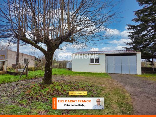 MAISON DE SEMI PLAIN-PIED de 95 M2, L’ENSEMBLE SUR 970 M² DE TERRAIN CLOS AVEC UN DÉPENDANCE :