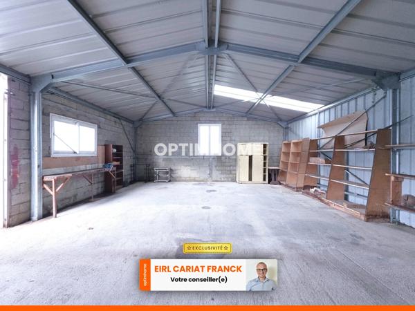 MAISON DE SEMI PLAIN-PIED de 95 M2, L’ENSEMBLE SUR 970 M² DE TERRAIN CLOS AVEC UN DÉPENDANCE :