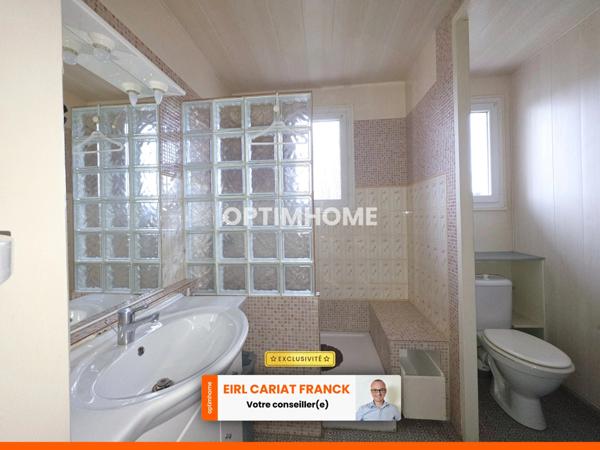 MAISON DE SEMI PLAIN-PIED de 95 M2, L’ENSEMBLE SUR 970 M² DE TERRAIN CLOS AVEC UN DÉPENDANCE :