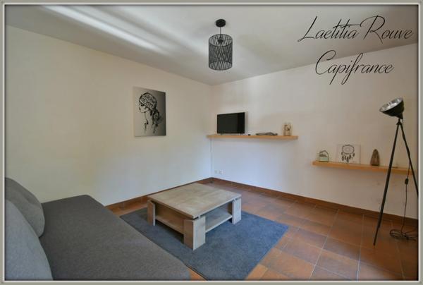 Maison 3 chambres, bureau, garage, jardin clos secteur calme