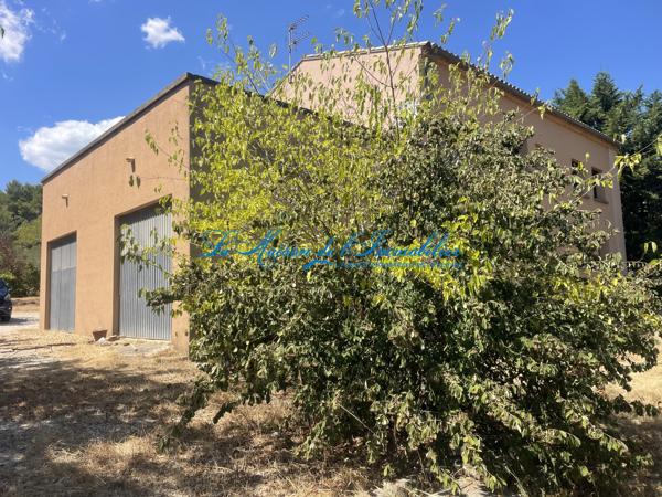 St PRIVAT DES VIEUX, maison de F4 plus 2 garages sur 4153 m² de terrain plat