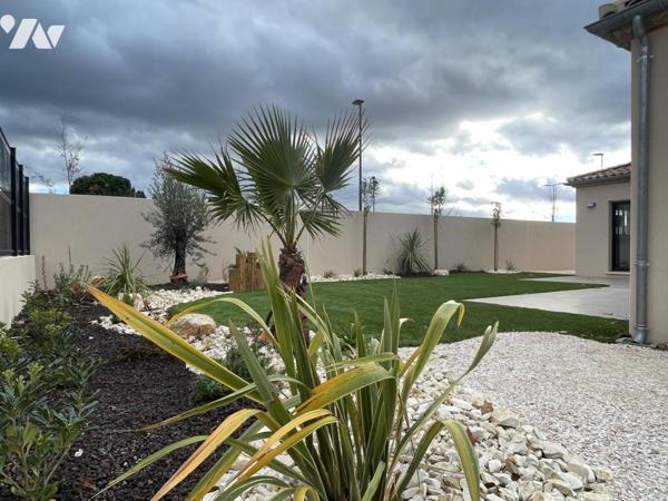 VILLA NEUVE T4 R+1  de 121m² habitables SUR TERRAIN 618m²