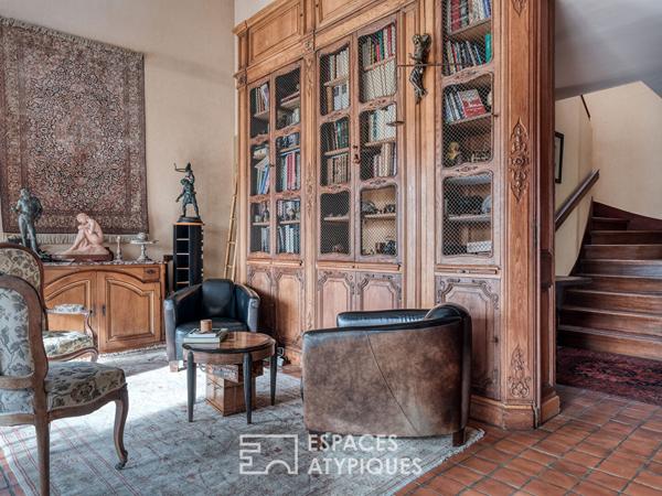 La maison d’architecte des années 70 et son parc paysager