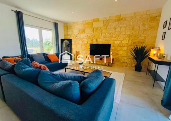 Demeure de prestige, proche Bordeaux, trois maisons