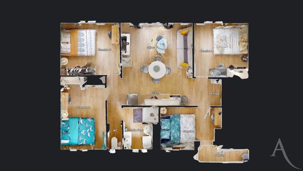 Chambre meublée en colocation - MANTES-LA-JOLIE