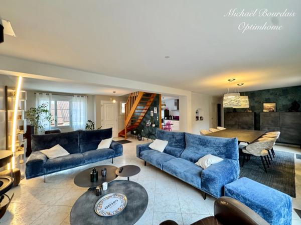 🏡 Maison familiale de 194 m² habitables – 5 chambres – Sous-sol total de 104 m² – Secteur La Suze-sur-Sarthe (72)