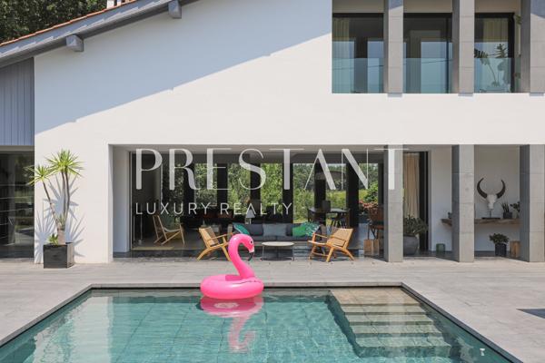 ALANETXEA – Location de vacances à Arbonne, Pays Basque près de Biarritz, villa avec piscine – 8 personnes, ARBONNE