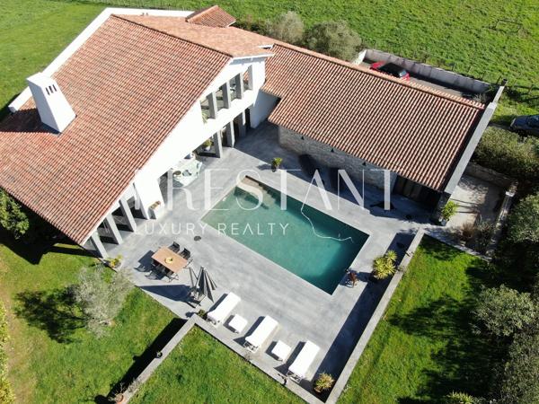 ALANETXEA – Location de vacances à Arbonne, Pays Basque près de Biarritz, villa avec piscine – 8 personnes, ARBONNE