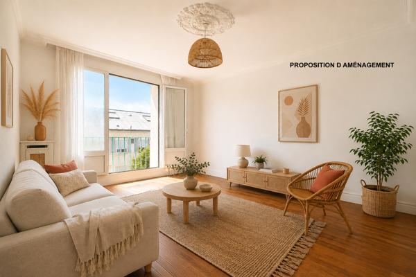 Appartement
         2 pièces
        - 49 m² Exclusivité 235 000 € *
