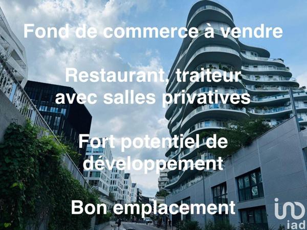Restaurant à vendre 140 m² Paris 17