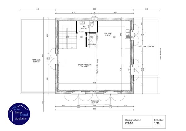 Villa 5 pièce(s) 4 chambre(s) 170 m²