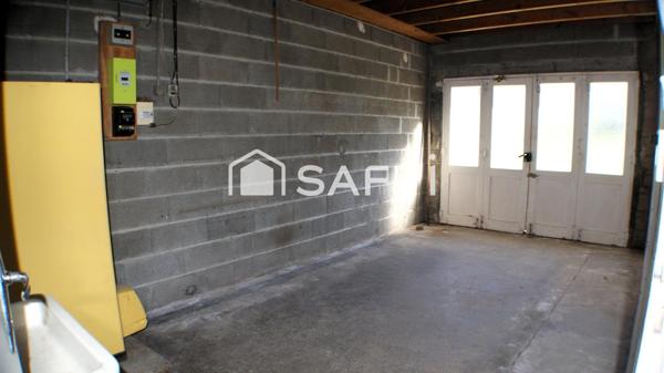 Maison plain pied - 3 chambres - double garage