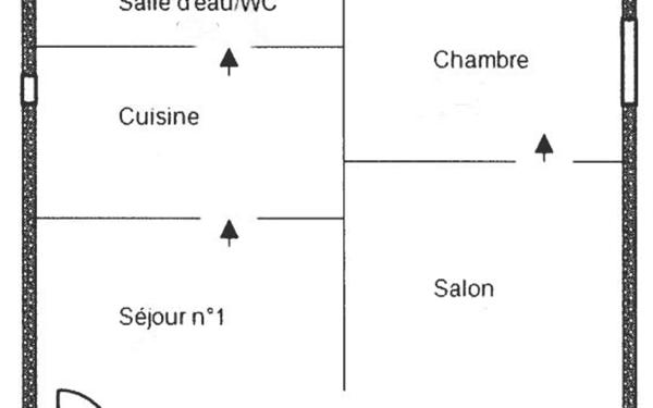 Appartement à vendre    2 pièces • 47 m2 Pau