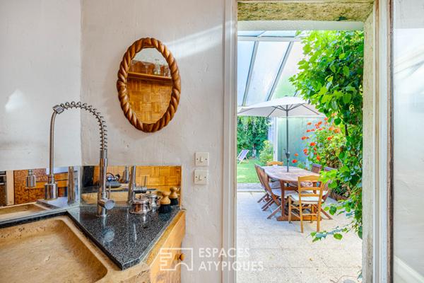 Ensemble immobilier comprenant 2 maisons de charme de 1800, au centre de Nointel à proximité de Presles