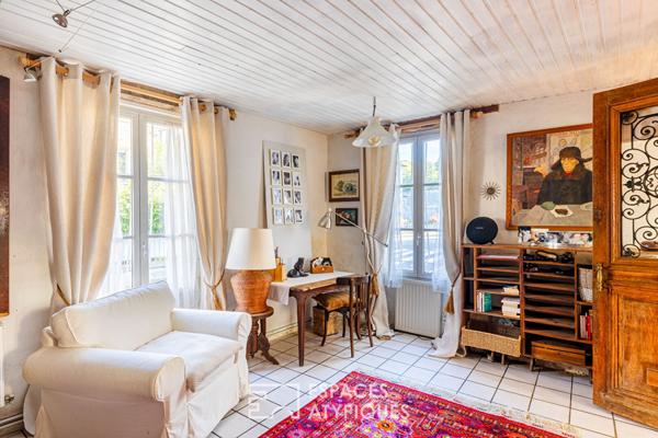 Ensemble immobilier comprenant 2 maisons de charme de 1800, au centre de Nointel à proximité de Presles