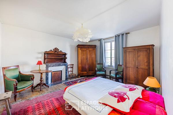 Ensemble immobilier comprenant 2 maisons de charme de 1800, au centre de Nointel à proximité de Presles