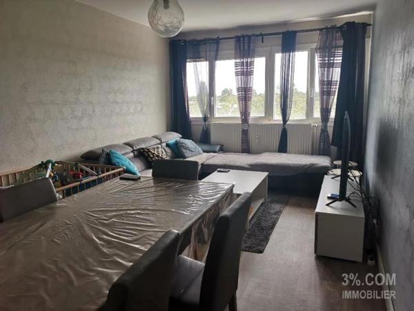 3%.COM-Mons en Baroeul, appartement 3 pièces , cellier Mons-en-Baroeul (59370)