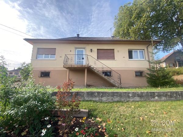 3%COM Maison de plain pied avec 3 chambres et jardin Hochfelden (67270)