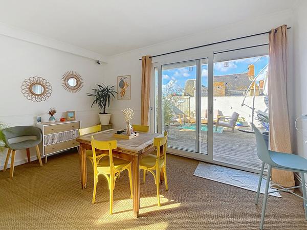 Spacieux appartement à vendre aux coeur des Ponts de Cé à quelques pas des bords de Loire - 5 chambres  et grande terrasse