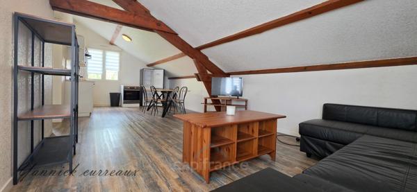 Appartement meublé T2 avec bureau – Parking privatif et cave**