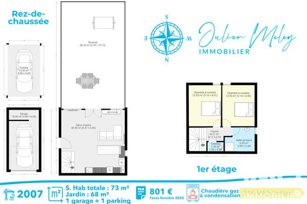 Appartement à vendre 4 pièces 73 m² Vézelois