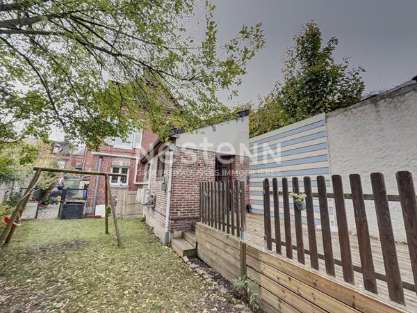 MAISON A VENDRE A LA FERE (AISNE) - 4 CHAMBRES - LUMINEUSE - 127 m² - JARDIN 236 M²