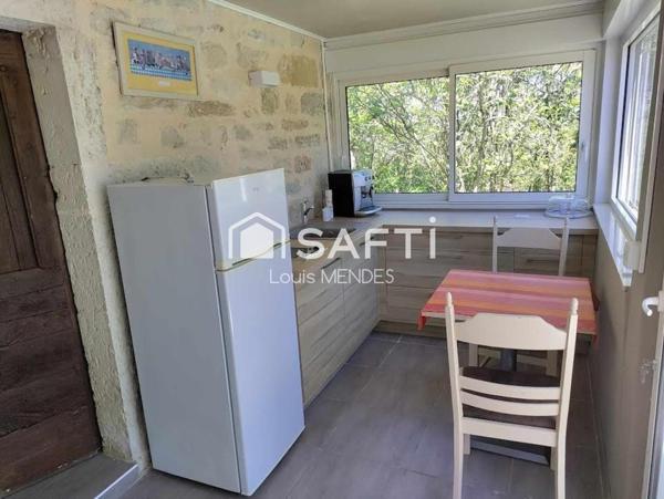 Propriété 238 m2, studio séparé, Piscine chauffée