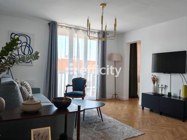 Appartement 3 pièces - 60 m² Exclusivité efficity