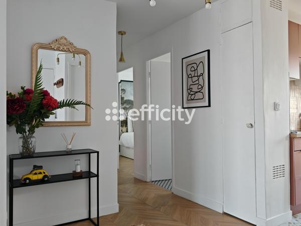 Appartement 3 pièces - 60 m² Exclusivité efficity