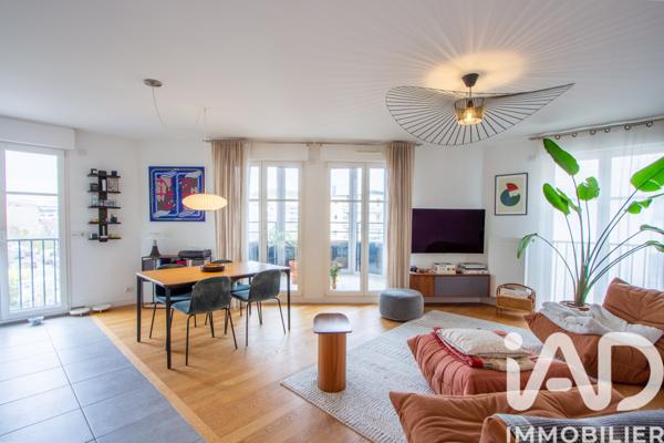 Appartement à vendre 3 pièces 62,5 m² Puteaux