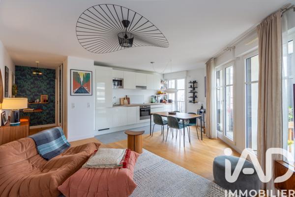 Appartement à vendre 3 pièces 62,5 m² Puteaux