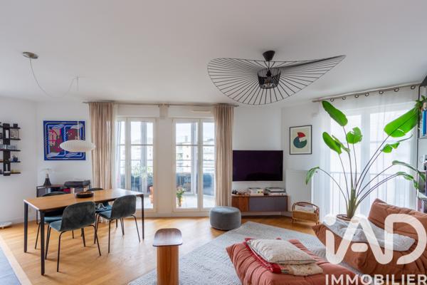 Appartement à vendre 3 pièces 62,5 m² Puteaux