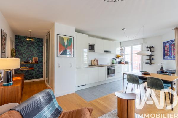 Appartement à vendre 3 pièces 62,5 m² Puteaux