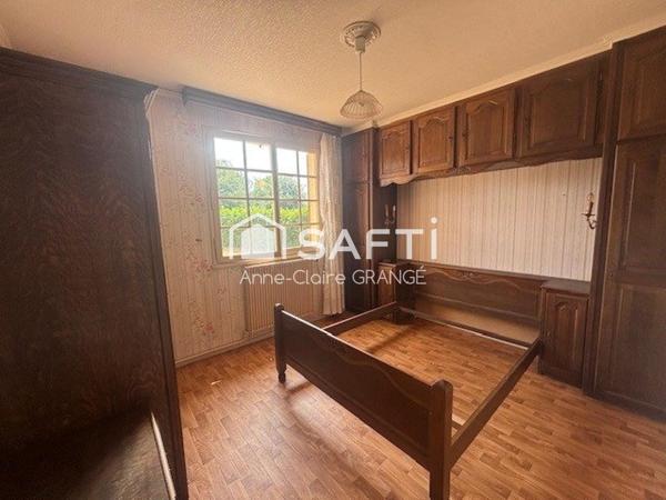 Potentiel pour cette charmante maison de plein-pied