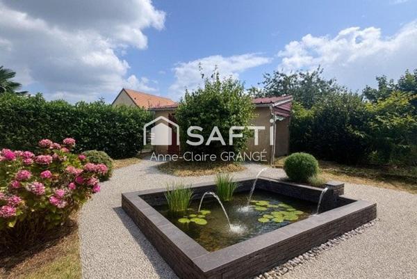 Potentiel pour cette charmante maison de plein-pied