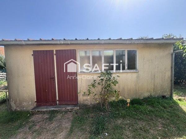 Potentiel pour cette charmante maison de plein-pied