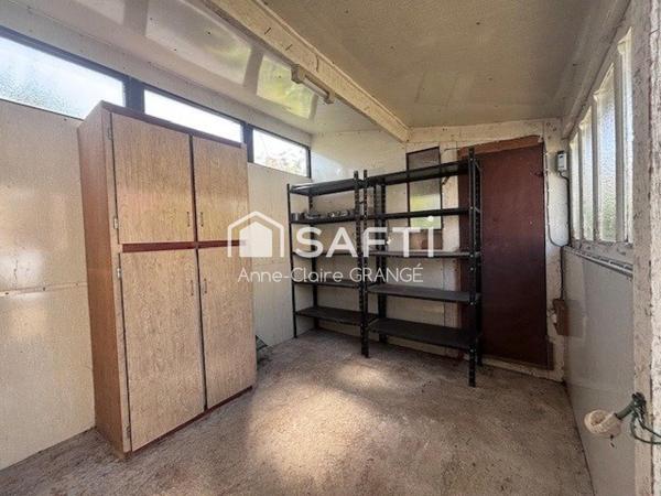 Potentiel pour cette charmante maison de plein-pied